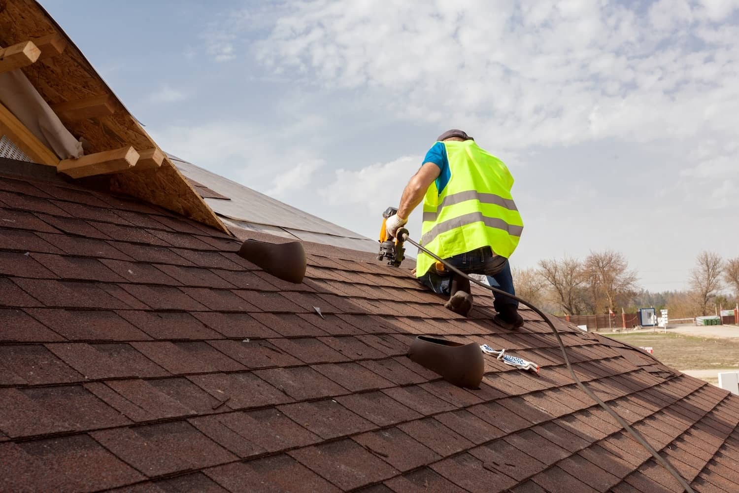 Repairing shingle roof