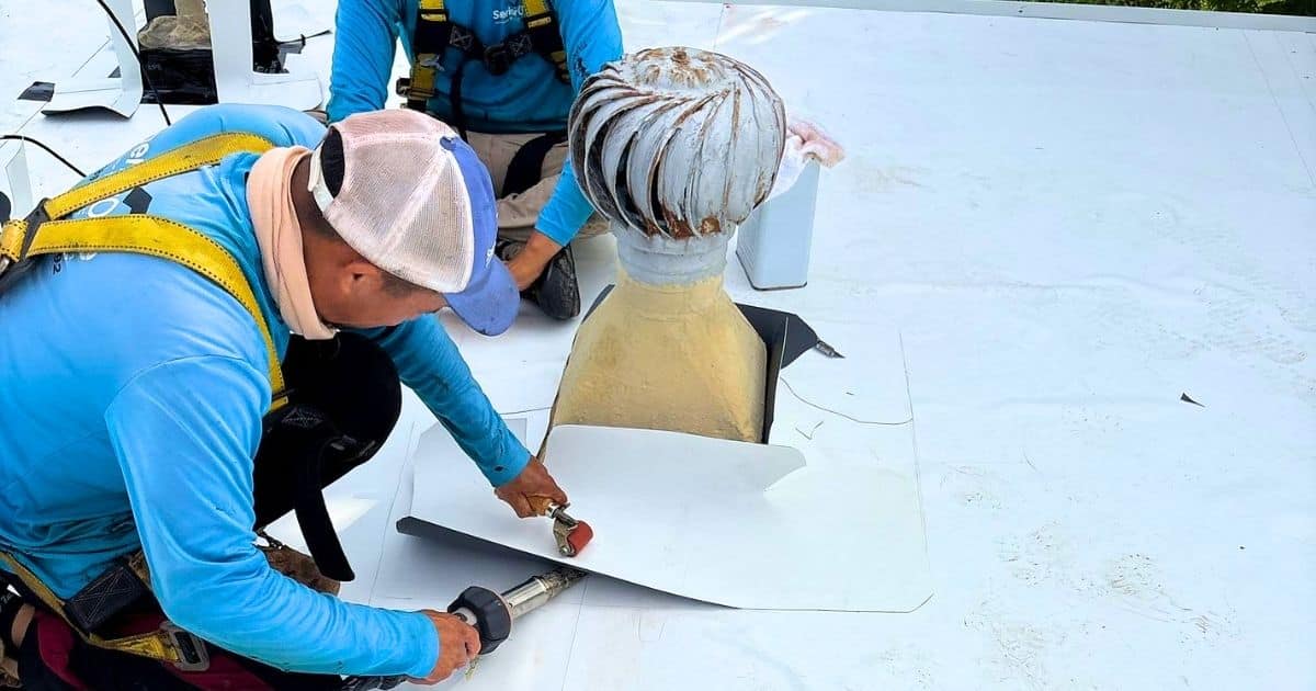 commercial TPO roofing dallas fort worth texas